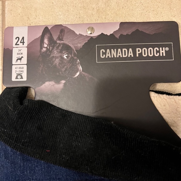 Canada Pooch dog Jean coat - Picture 3 of 5